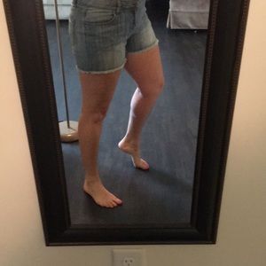 2 for $10. C&V light wash jean shorts size 28